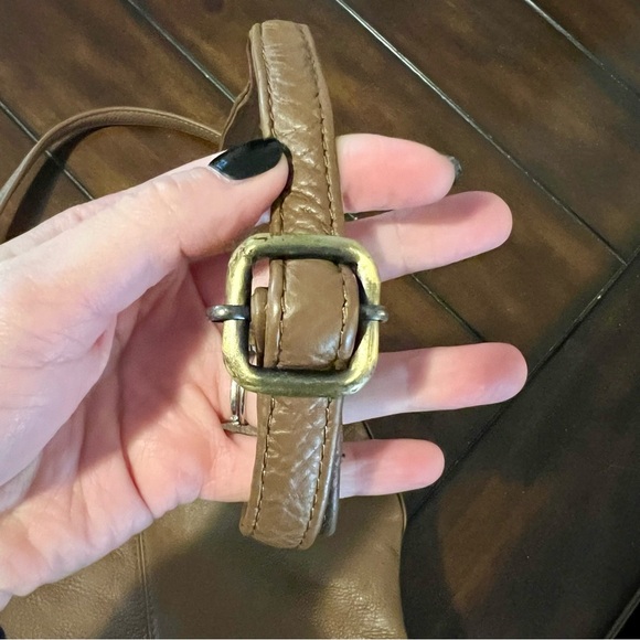 Vintage Great American Leatherworks Brown Crossbody Bag with Adjustable Strap - Picture 10 of 10